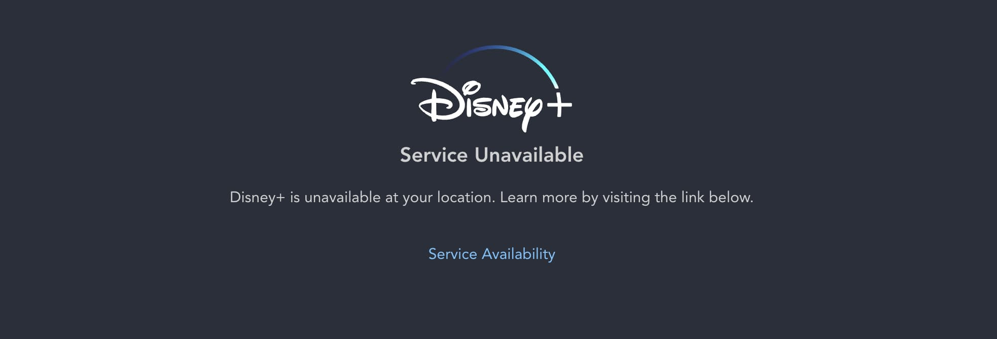 Service Availability Service Availability