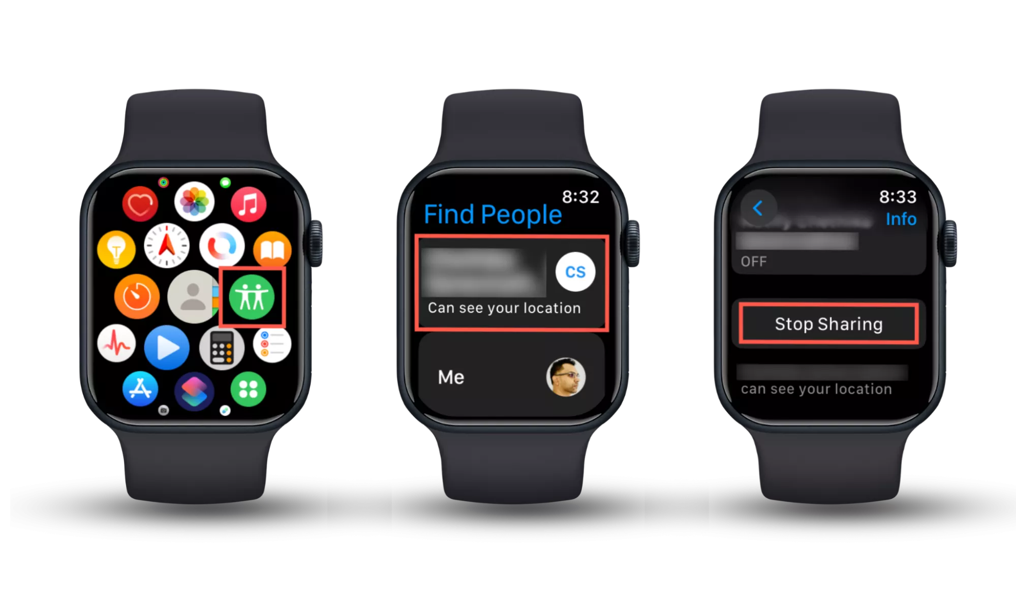 Apple watch location tracking online