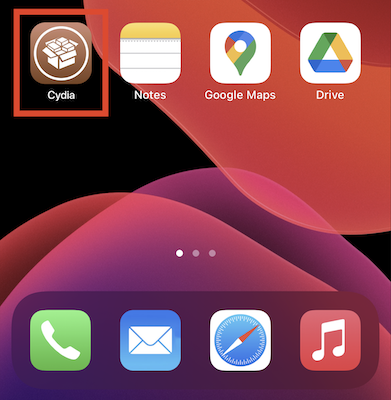 jailbroken iPhone jailbroken iPhone