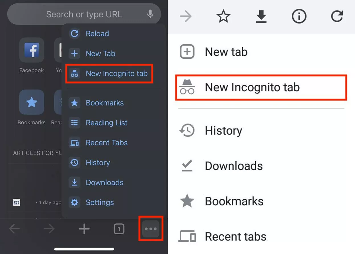 How to go incognito on your browser