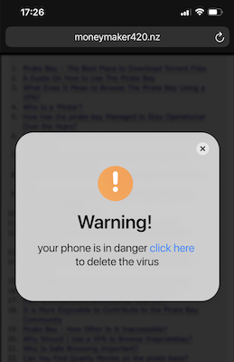 iphone fake virus pop up iphone fake virus pop up