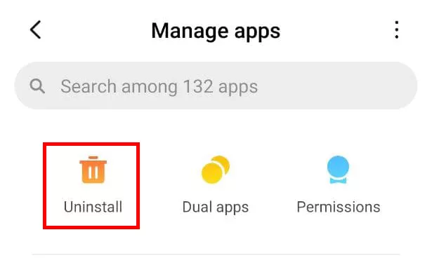 Uninstall the apps you find suspicious