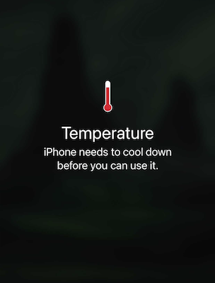 iPhone overheating iPhone overheating