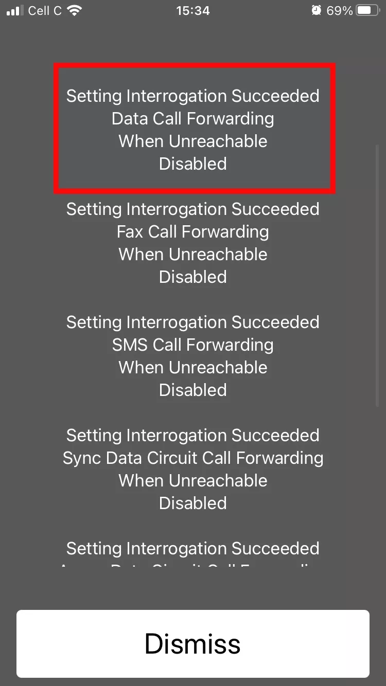 *#62# is a number to check if a phone is tapped