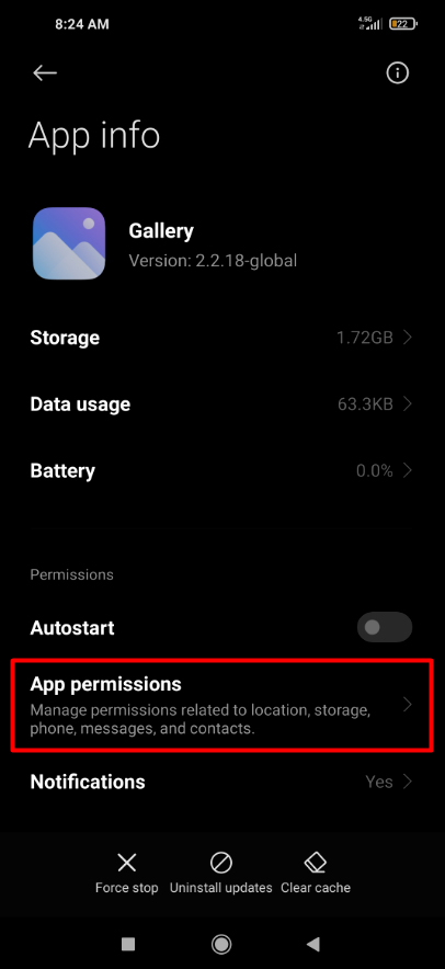 These Android screenshots show how to detect malicious apps by reviewing the app permissions via Manage Apps in Settings. These Android screenshots show how to detect malicious apps by reviewing the app permissions via Manage Apps in Settings.