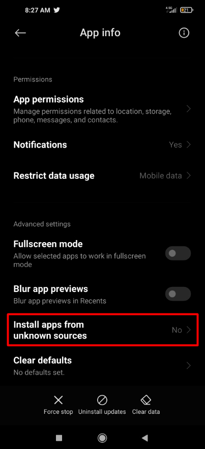 These Android screenshots show how to detect malicious apps by reviewing an app's installation source via Manage Apps in Settings. These Android screenshots show how to detect malicious apps by reviewing an app's installation source via Manage Apps in Settings.