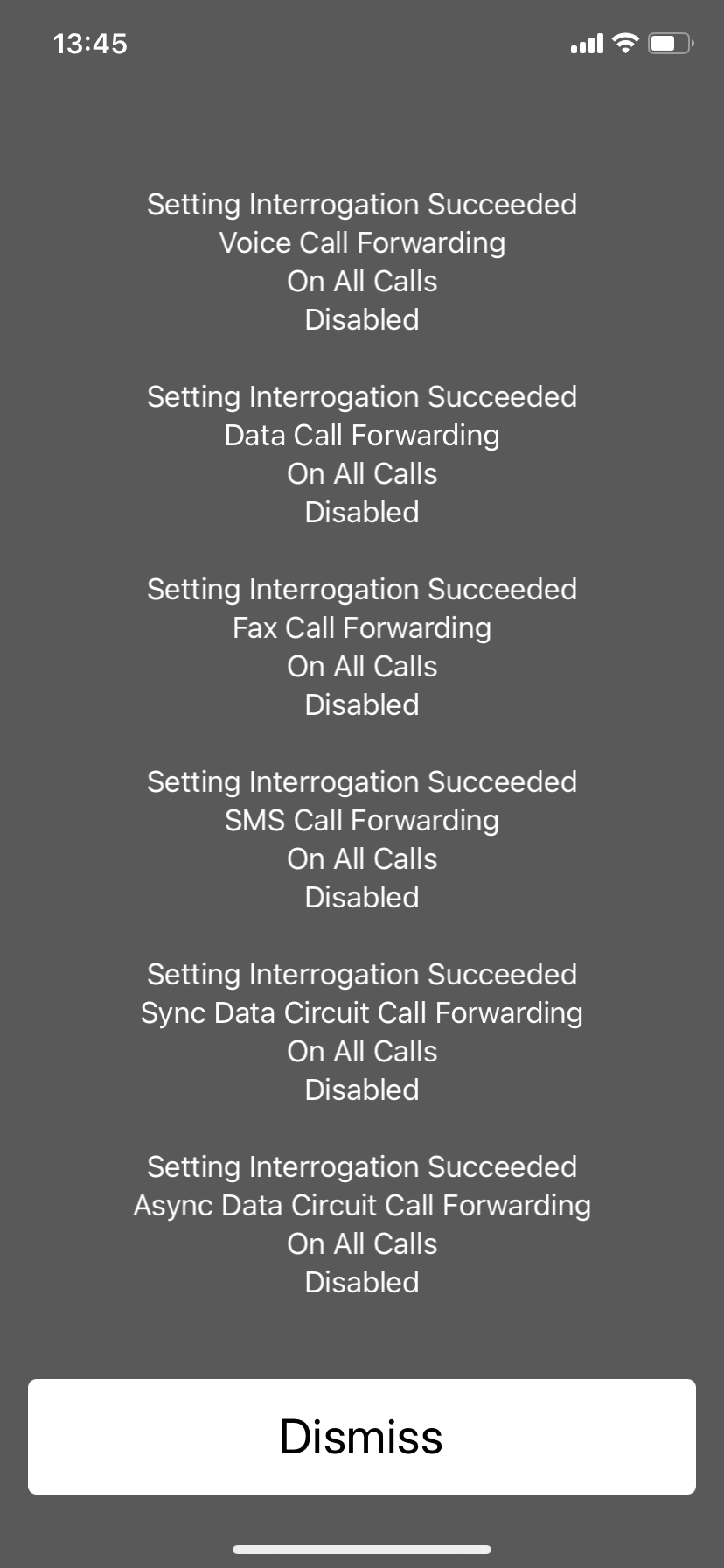 Code to check if phone is tapped Code to check if phone is tapped