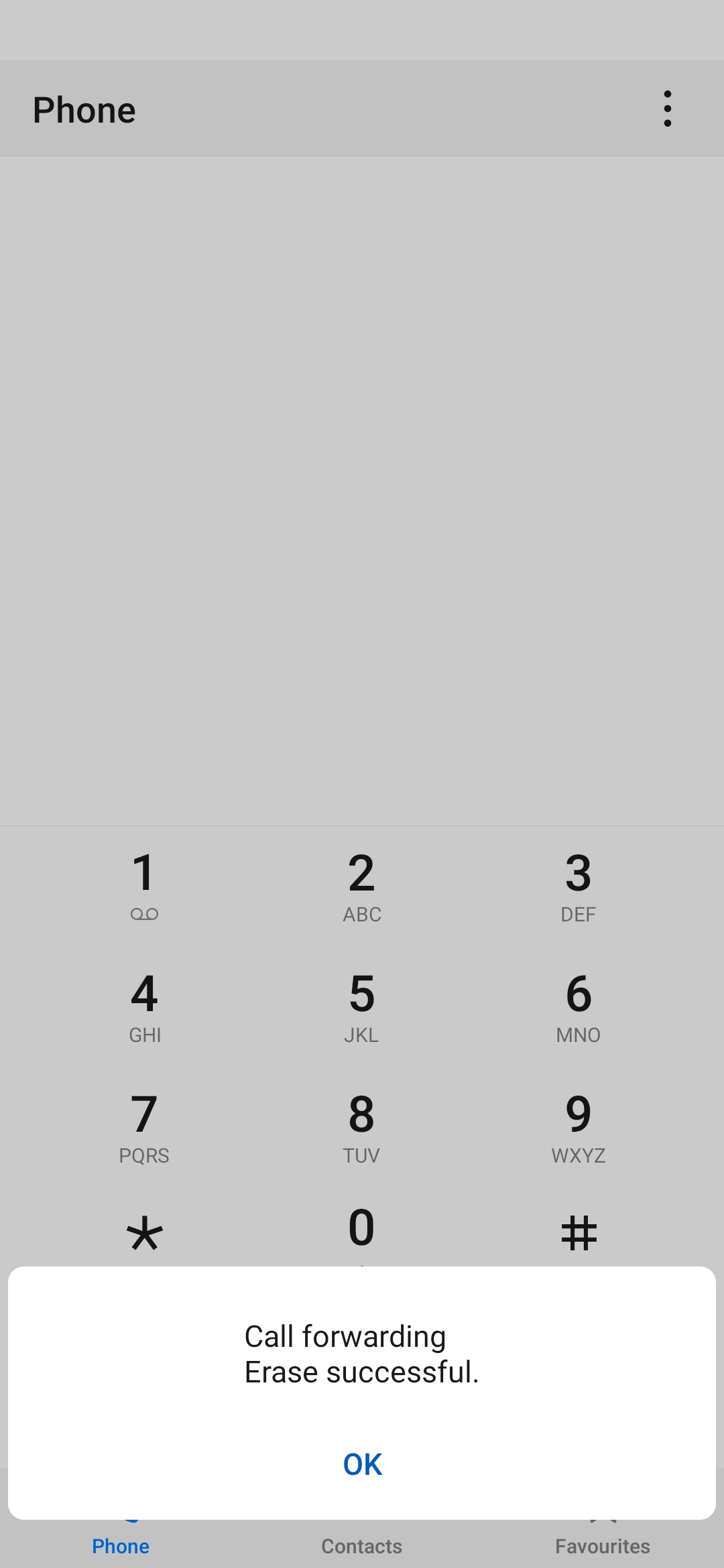 erase call forwarding erase call forwarding