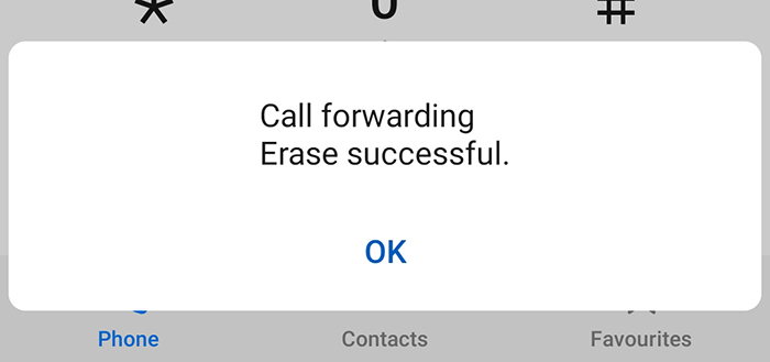 erase call forwarding erase call forwarding