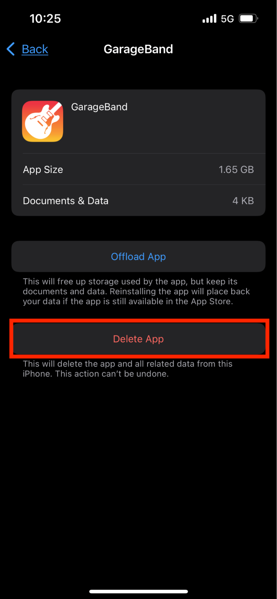 Delete App Delete App