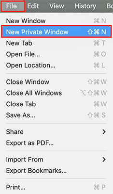 How to private browse in Safari