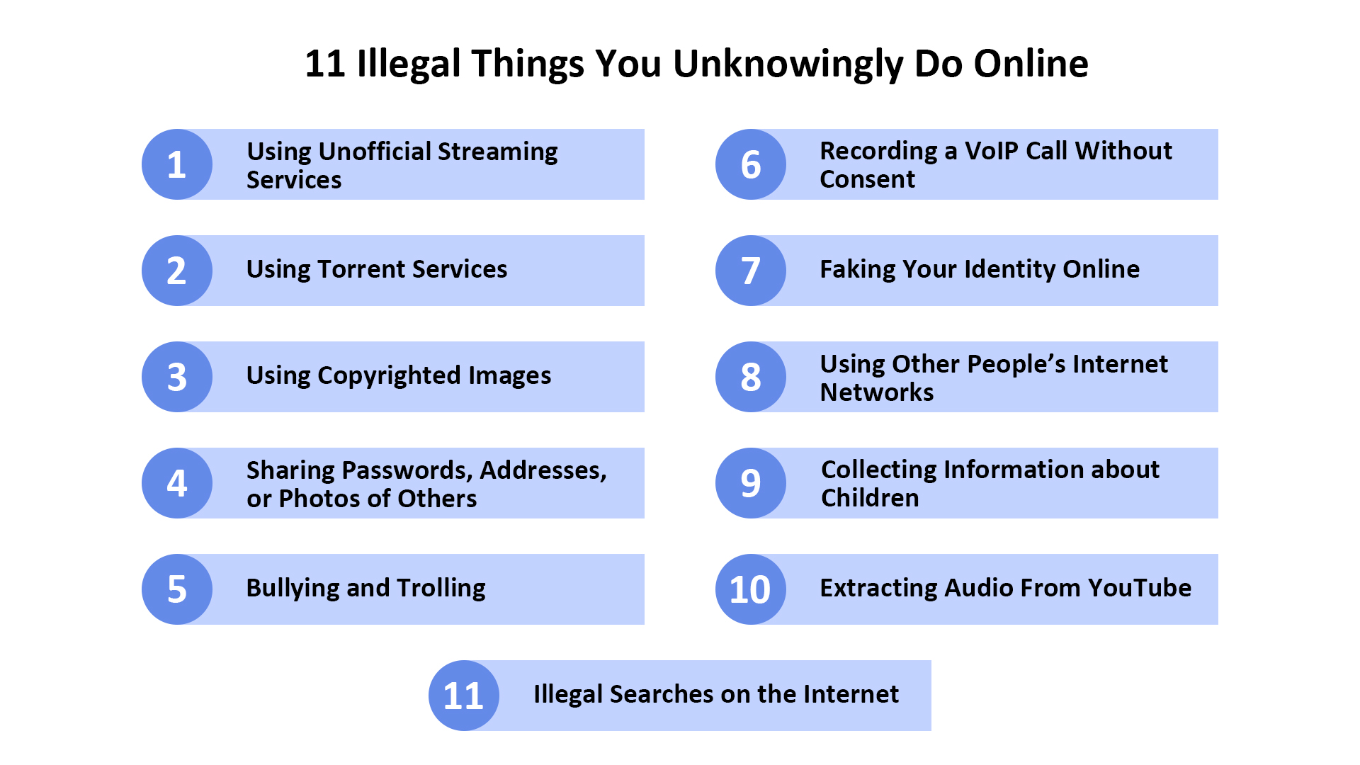 internet illegal activity