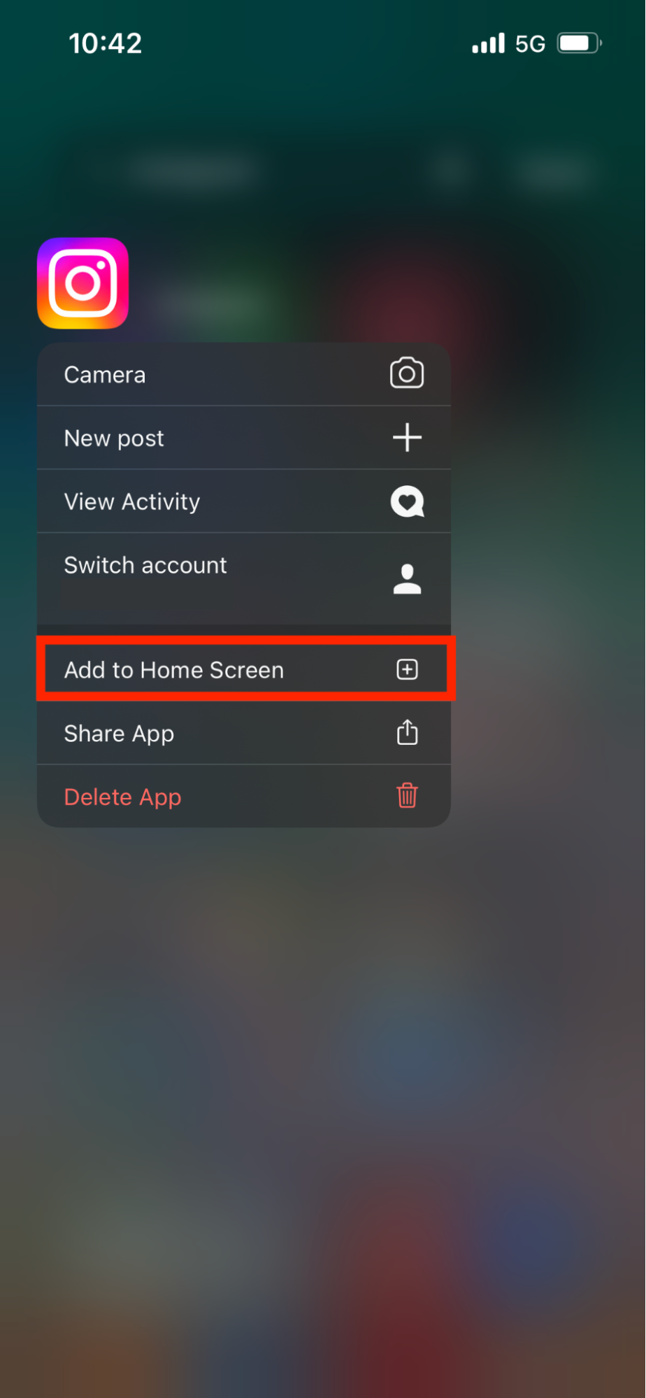 Add app to Home Screen Add app to Home Screen