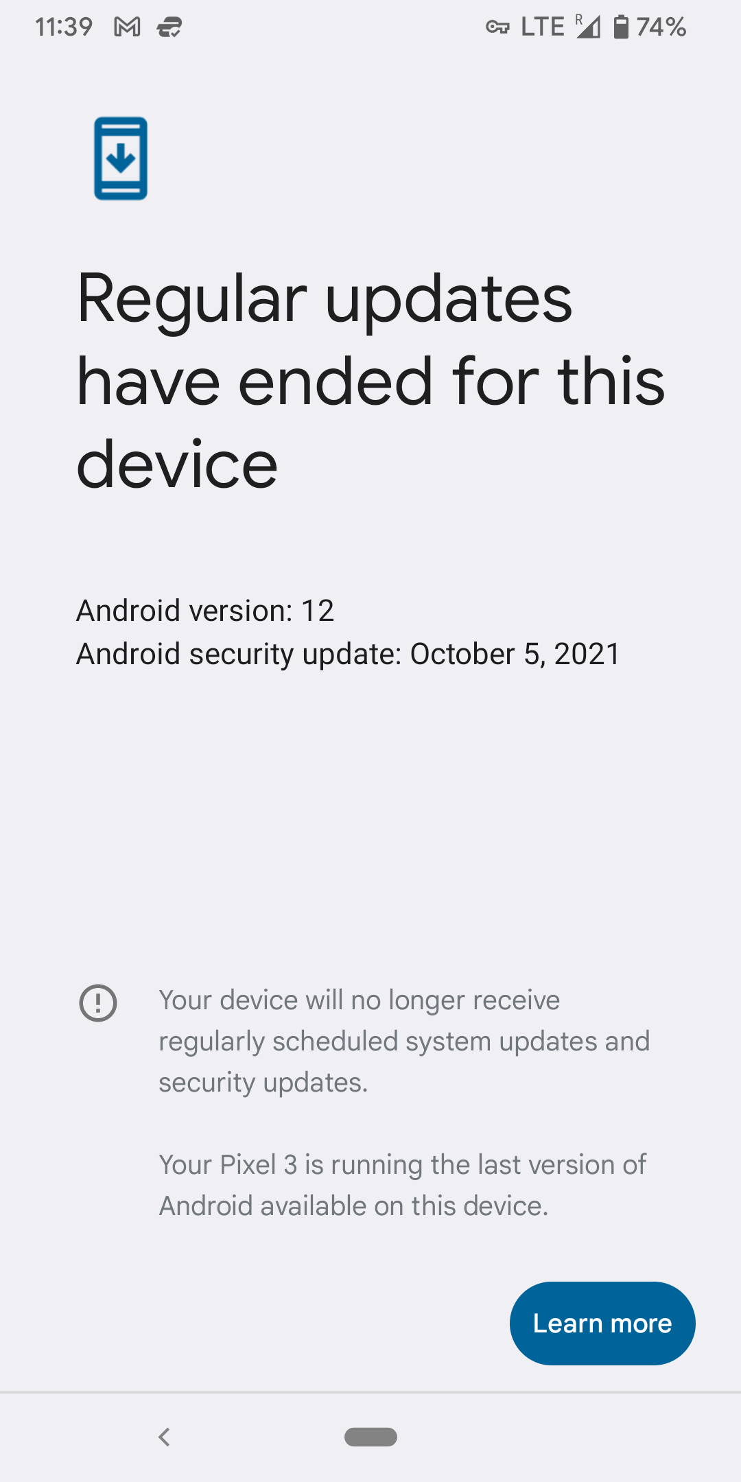 Android System Updates