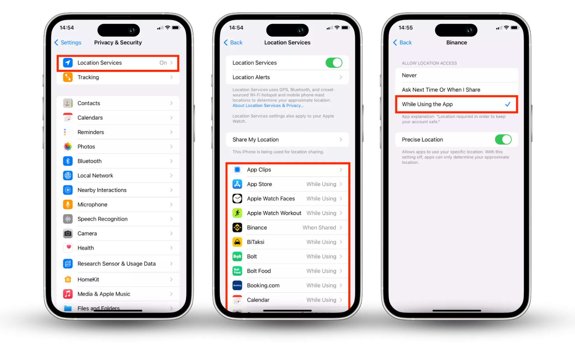 Turn off location services on your iPhone and learn how to check If Your Phone Is Being Tracked Or Monitored.