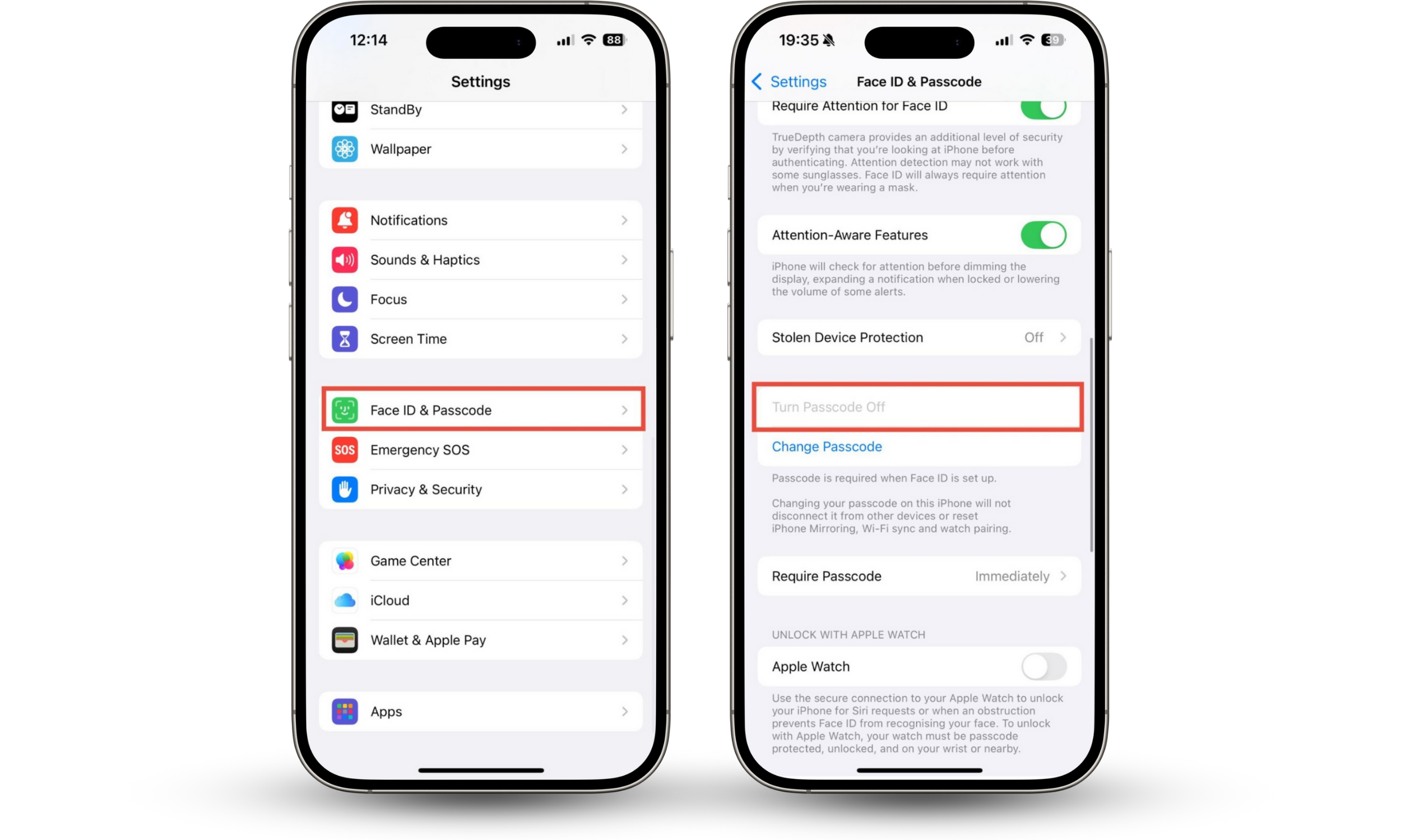 How to disable the passcode on your iPhone, using the Face ID & Passcode settings. This might help if you are unable to turn off Find My iPhone. How to disable the passcode on your iPhone, using the Face ID & Passcode settings. This might help if you are unable to turn off Find My iPhone.